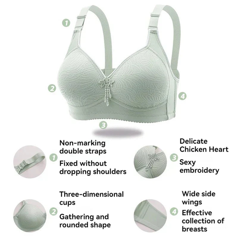 Zaria™ | Seamless Luxe Non-Wire Bra