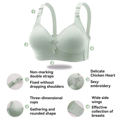 Zaria™ | Seamless Luxe Non-Wire Bra