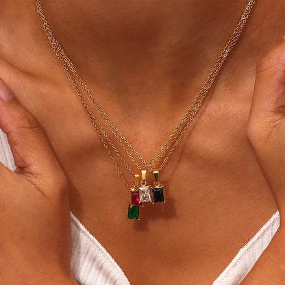 Lina | Minimalist Pendant Necklace