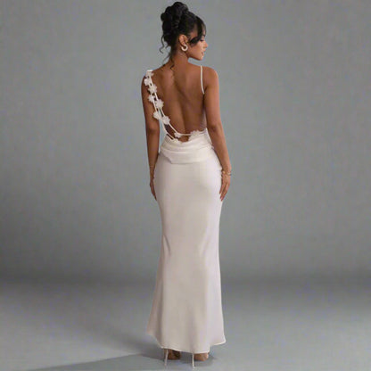 Magdalena | Elegant Backless Dress