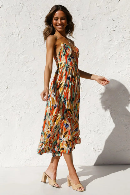 Rosea Printed Dress
