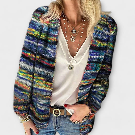 Birgitte – Vibrant & Cozy Cardigan