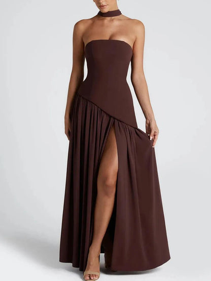 Maliyah Maxi Dress - Cherry Lacquer