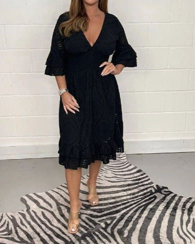 Alba | Casual Lace Dress