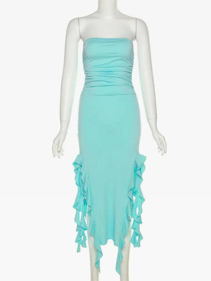 Ruffle Maxi Dress
