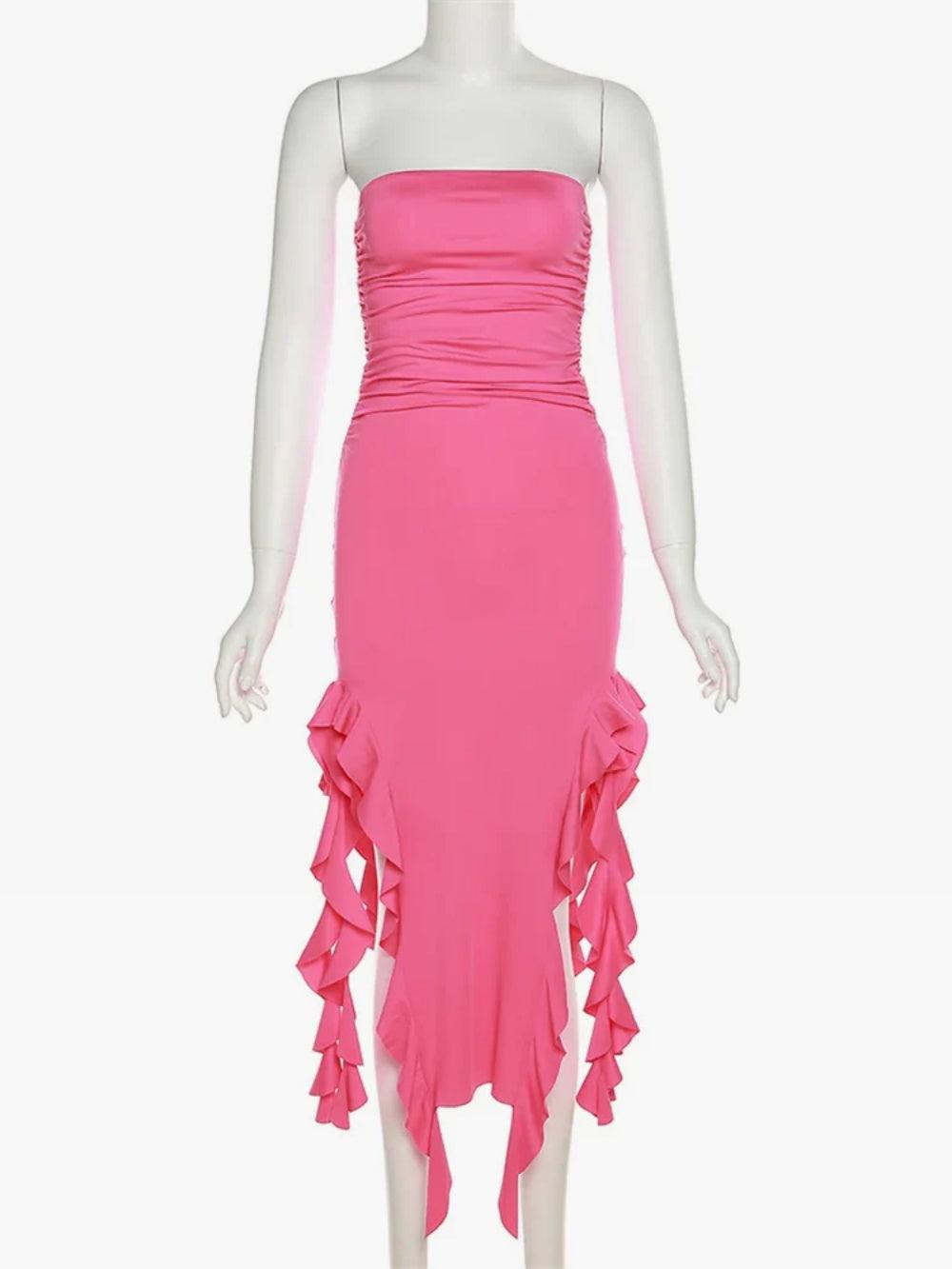 Ruffle Maxi Dress