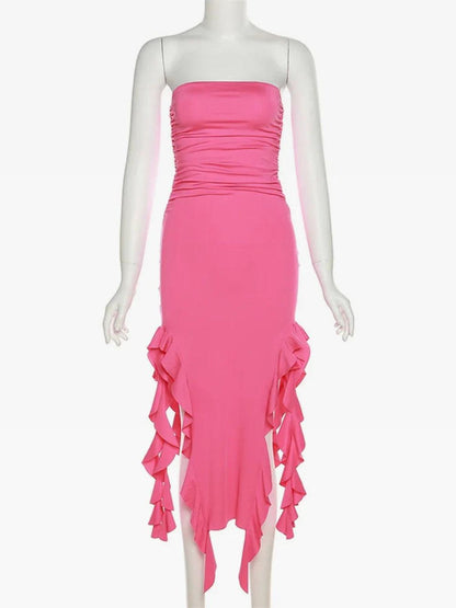 Ruffle Maxi Dress