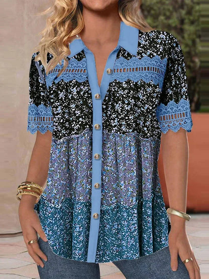 Hillary | Lace Hollow Top