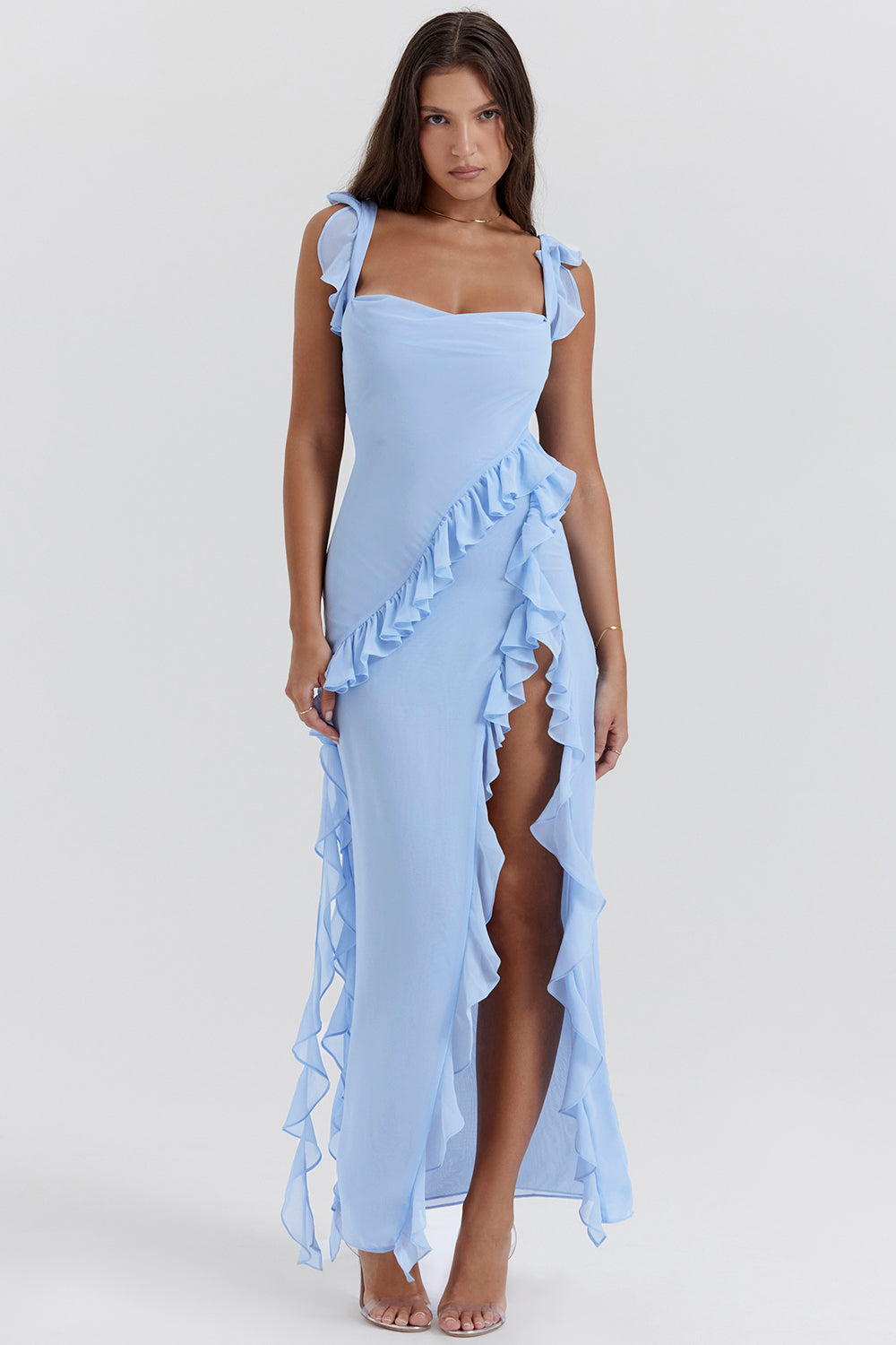 Arielle Ruffle Maxi Dress