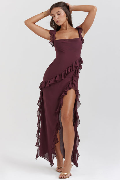 Arianna - Ruffle Maxi Dress