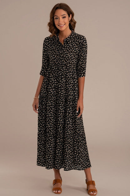 Melody | Trendy Floral Maxi Dress