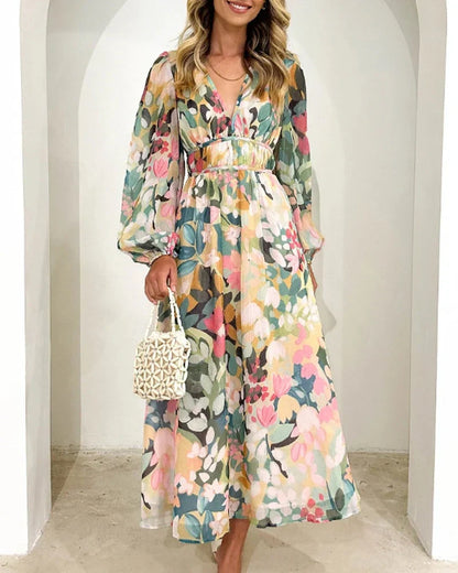 Rosea Boho Maxi Dress