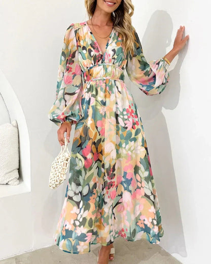 Rosea Boho Maxi Dress