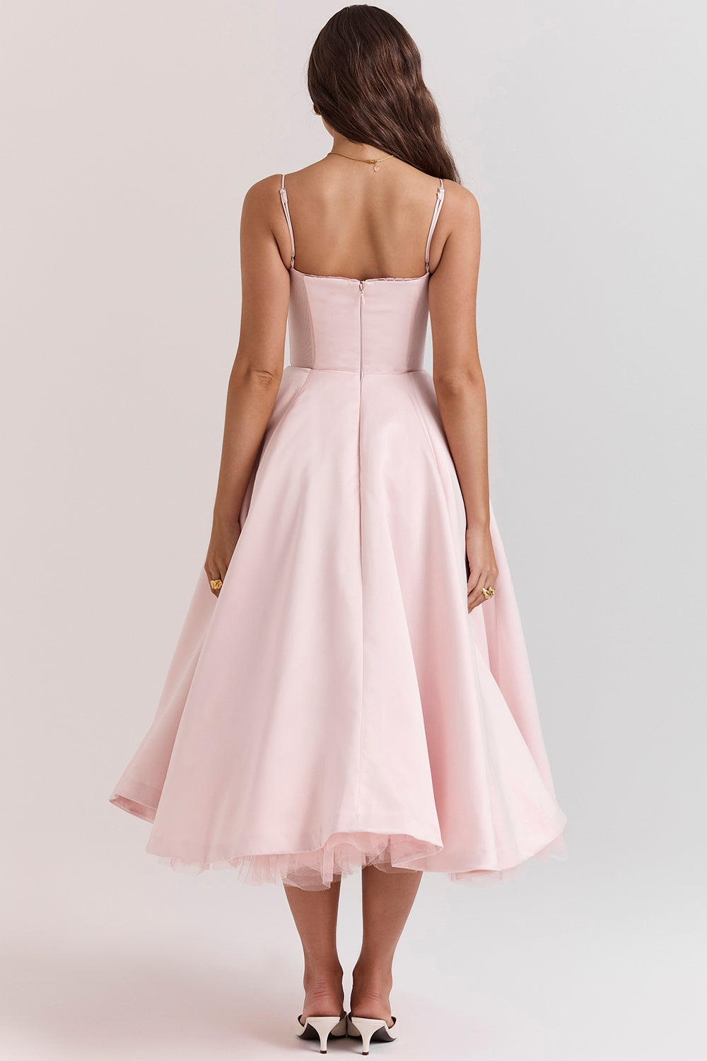 Cindy Tulle Midi Dress