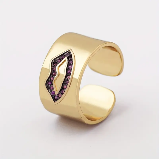 Vintage Open Band Gold Ring