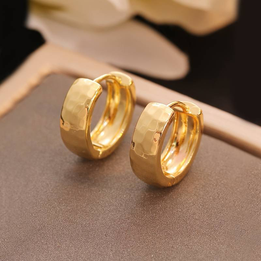 Golden Boho Hoop Earrings