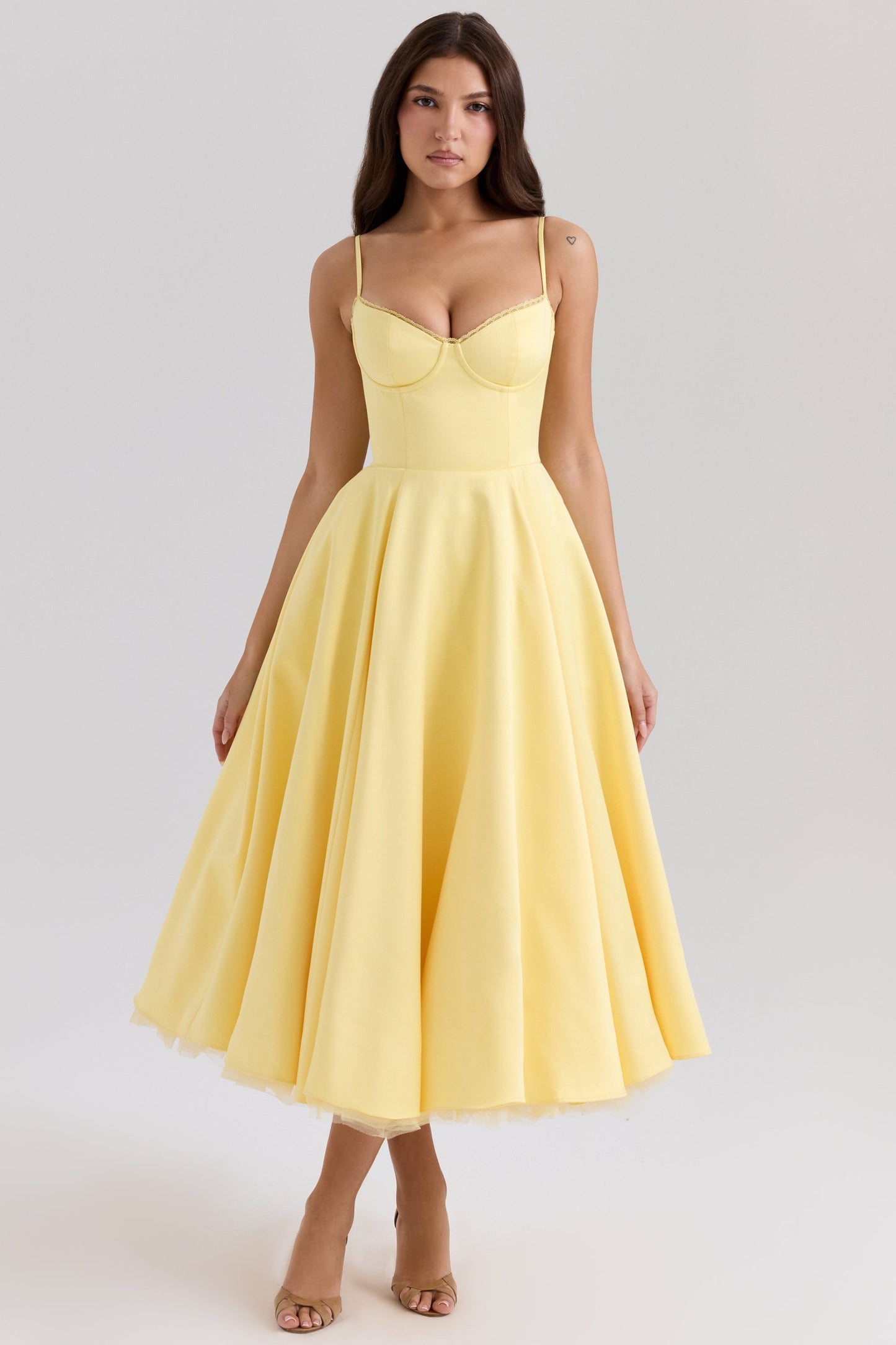 Cindy Tulle Midi Dress