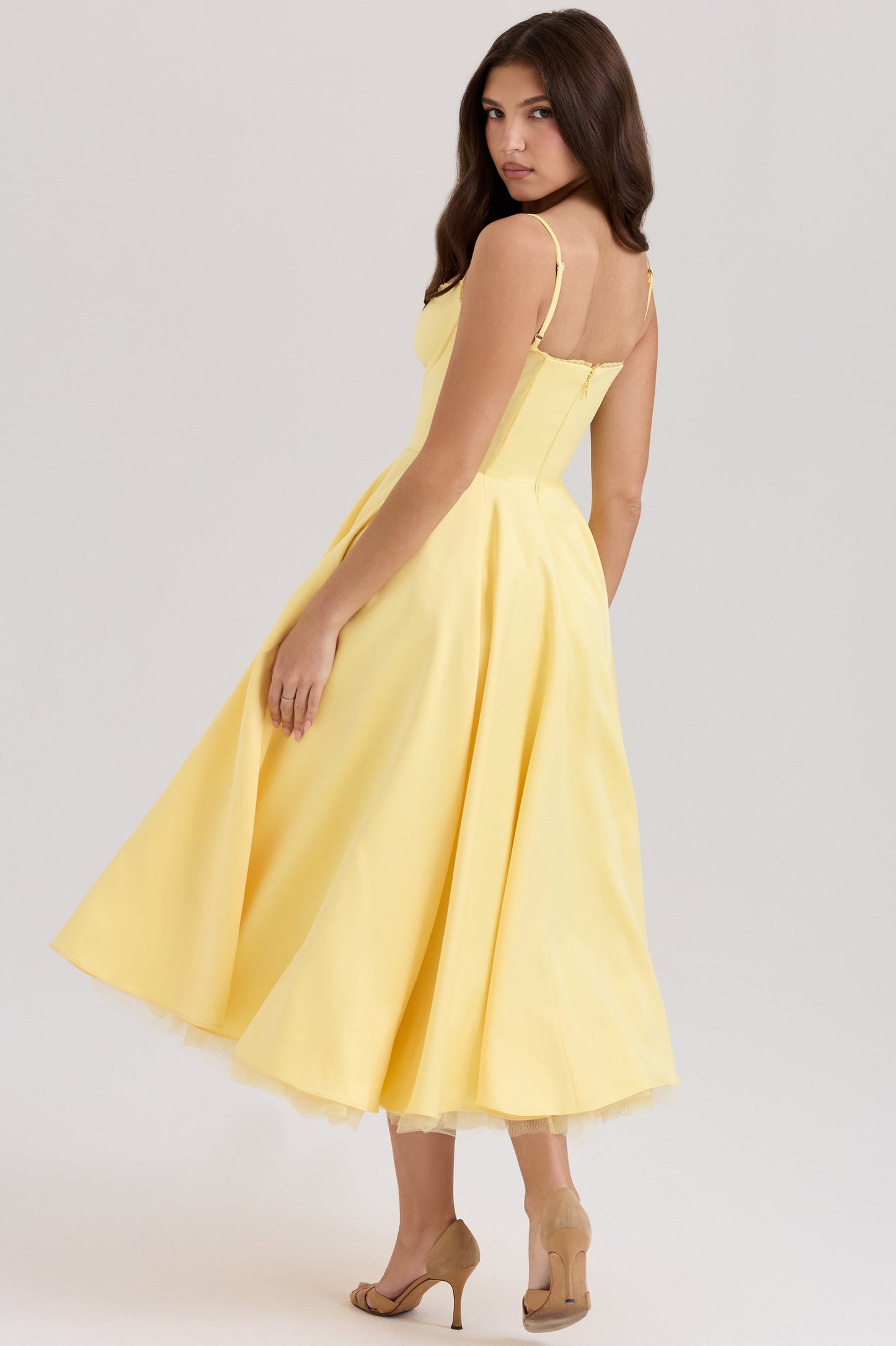 Cindy Tulle Midi Dress