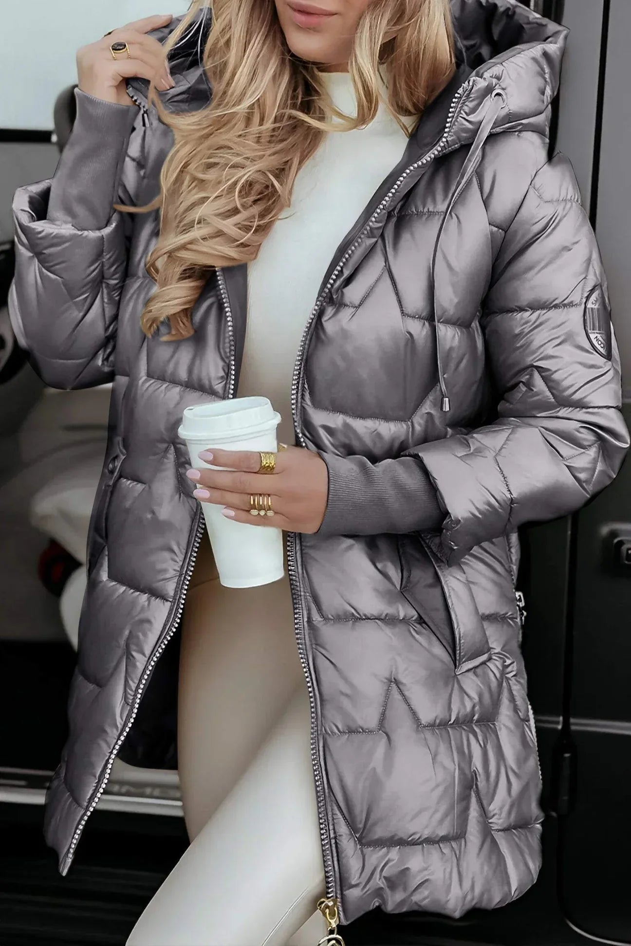 Nolwen™ | Elegant Winter Coat with Hood