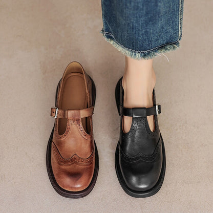 VELDA | ELEGANT MARY JANES MADE OF LEATHER