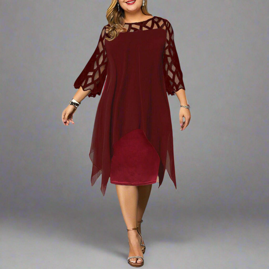 Jamie | Stylish Midi Dress with Wow Effect