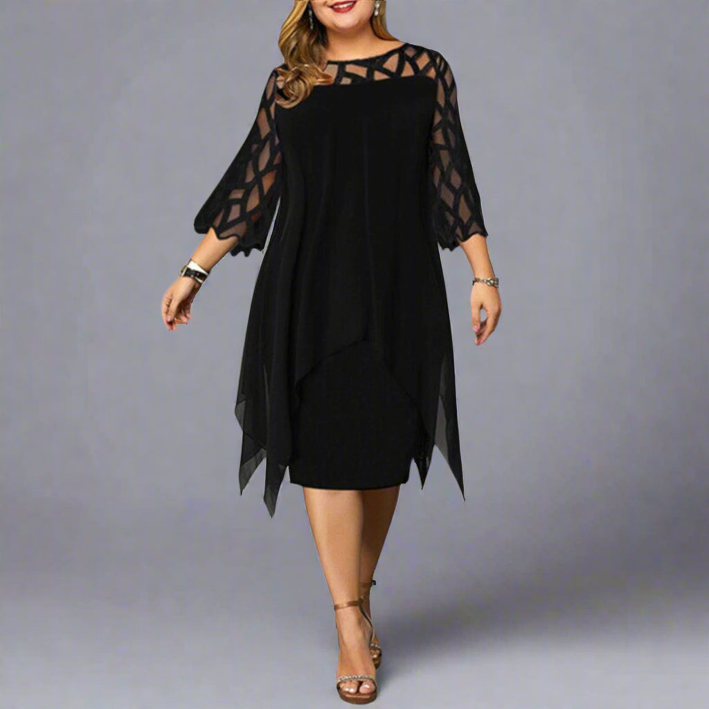 Jamie | Stylish Midi Dress with Wow Effect